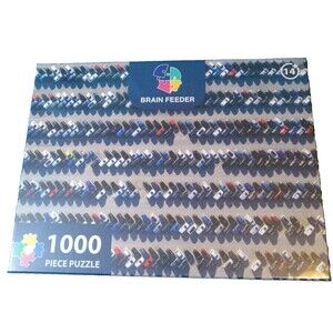 Brain Feeder, 1000 Piece Puzzle, Parking Lot, Brand New, Sealed